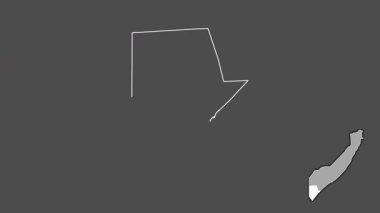 Jubbada Hoose, Somaliland 'sız Somali, soyutlanmış ve dışlanmış. Gri Tonlama