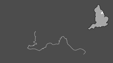 Yorkshire, İngiltere 'nin Doğu Biniciliği - Büyük Britanya, sürüldü ve izole edildi.
