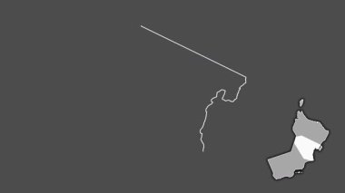 Al Wusta, Umman, çıkarıldı ve izole edildi. Gri Tonlama