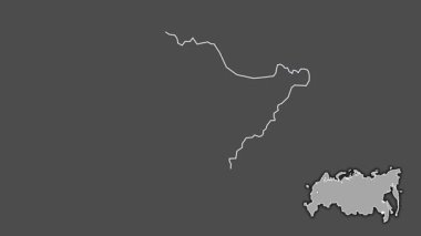 Yevrey, Rusya, dışlanmış ve izole edilmiş. Gri Tonlama