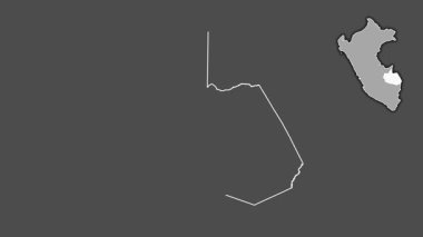 Anne de Dios, Peru, soyutlanmış ve soyutlanmış. Gri Tonlama