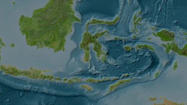 Boni Körfezi. Uydu haritası. Patterson Silindiri. Konum