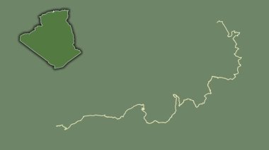 Blida, Cezayir vilayeti, boşaltılmış ve izole edilmiş. Uydu
