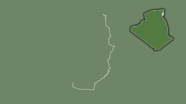Tebessa - Cezayir vilayeti, çıkarılmış ve izole edilmiş. Uydu