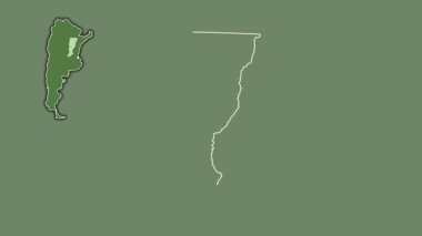 Santa Fe - Arjantin vilayeti, boşaltılmış ve izole edilmiş. Uydu