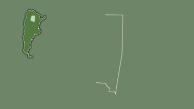 Santiago del Estero - Arjantin vilayeti, dışlanmış ve izole edilmiş. Uydu