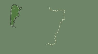 Tucuman - Arjantin vilayeti, dışlanmış ve izole edilmiş. Uydu