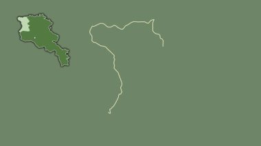 Shirak - Ermenistan vilayeti, boşaltılmış ve izole edilmiş. Uydu