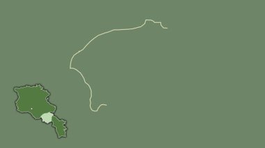 Vayots Dzor - Ermenistan vilayeti, sürülmüş ve izole edilmiş. Uydu