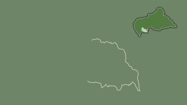 Lobaye - Orta Afrika Cumhuriyeti ili, boşaltıldı ve izole edildi.
