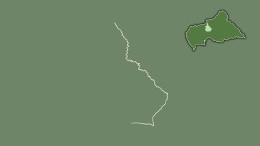 Nana-Grebizi - Orta Afrika Cumhuriyeti 'nin ekonomik bölgesi, boşaltıldı ve