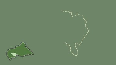 Ombella-M 'Poko - Orta Afrika Cumhuriyeti ili, dışlanmış ve izole edilmiş.