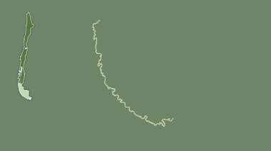 Magallanes y Antartica Chilena - Şili bölgesi, boşaltılmış ve izole edilmiş.