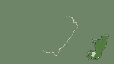 Lekoumou - Kongo Cumhuriyeti bölgesi, dışlanmış ve izole edilmiş. Uydu