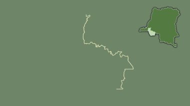 Kwango - Demokratik Kongo Cumhuriyeti eyaleti, dışlanmış ve izole edilmiş..