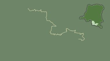 Lualaba - Demokratik Kongo Cumhuriyeti ili, dışlanmış ve izole edilmiş..