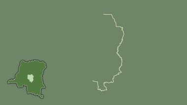 Sankuru - Demokratik Kongo Cumhuriyeti ili, boşaltılmış ve izole edilmiş..