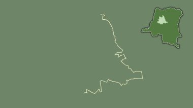Tshuapa - Demokratik Kongo Cumhuriyeti ili, boşaltılmış ve izole edilmiş..