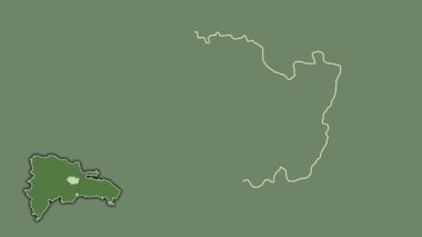 Sanchez Ramirez, Dominicana, dışlanmış ve izole edilmiş. Uydu