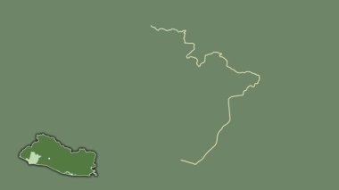 Sonat, El Salvador, çıkarılmış ve izole edilmiş. Uydu