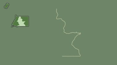 Centro Sur, Ekvator Ginesi, çıkarılmış ve izole edilmiş. Uydu