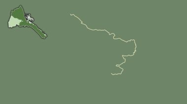 Gash Barka, Eritrea, dışlanmış ve izole edilmiş. Uydu