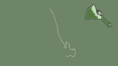 Semenawi Keyih Bahri, Eritrea, dışlanmış ve izole edilmiş. Uydu