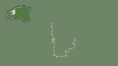 Laane, Estonya, soyutlanmış ve dışlanmış. Uydu