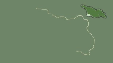 Ajaria, Gürcistan, dışlanmış ve izole edilmiş. Uydu