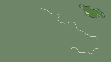 Guria, Georgia, dışlanmış ve izole edilmiş. Uydu