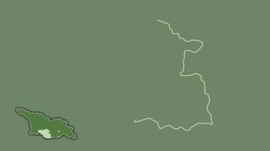 Samtskhe-Javakheti, Gürcistan, sürüldü ve izole edildi. Uydu