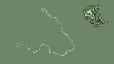 Teselya, Yunanistan, boşaltılmış ve izole edilmiş. Uydu