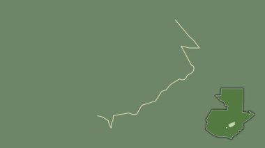 El Progreso, Guatemala, dışlanmış ve izole edilmiş. Uydu