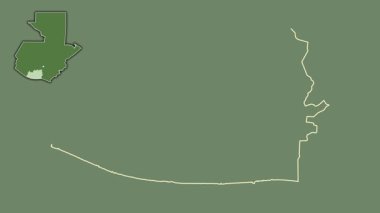 Escuintla, Guatemala, çıkarıldı ve izole edildi. Uydu