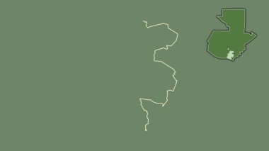 Santa Rosa, Guatemala, boşaltılmış ve izole edilmiş. Uydu