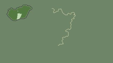 Bacs-Kiskun, Macaristan, sürülmüş ve izole edilmiş. Uydu