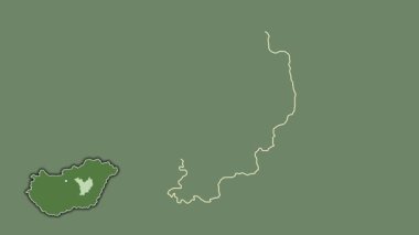 Jasz-Nagykun-Szolnok, Macaristan, sürülmüş ve izole edilmiş. Uydu