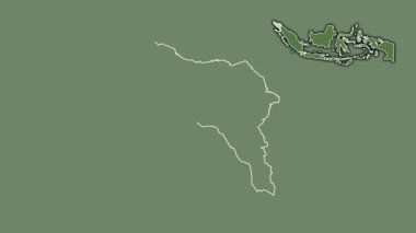 Aceh, Endonezya, dışlanmış ve izole edilmiş. Uydu