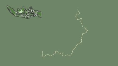 Kalimantan Tengah, Endonezya, dışlanmış ve izole edilmiş. Uydu