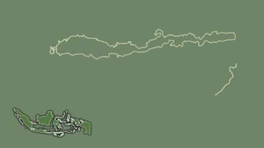 Nusa Tenggara Timur, Endonezya, dışlanmış ve izole edilmiş. Uydu