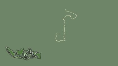 Sulawesi Selatan, Endonezya, dışlanmış ve izole edilmiş. Uydu