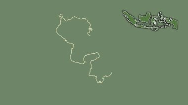 Sulawesi Tenggara, Endonezya, dışlanmış ve izole edilmiş. Uydu