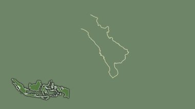 Sumatera Barat, Endonezya, dışlanmış ve izole edilmiş. Uydu