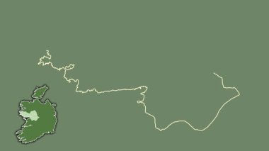 Galway, İrlanda, dışlanmış ve izole edilmiş. Uydu