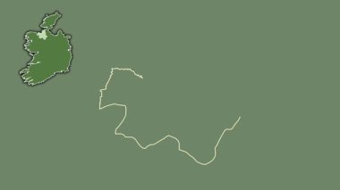 Sligo, İrlanda, dışlanmış ve izole edilmiş. Uydu