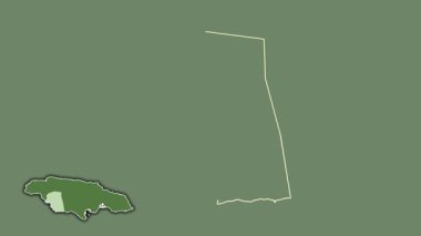 Aziz Elizabeth, Jamaika, çıkarılmış ve izole edilmiş. Uydu