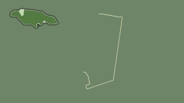 Aziz James, Jamaika, çıkarılmış ve izole edilmiş. Uydu