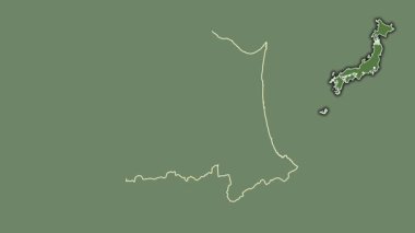 Aomori, Japonya, dışlanmış ve izole edilmiş. Uydu