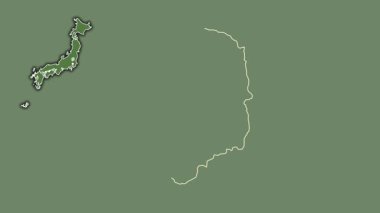 Tochigi, Japonya, dışlanmış ve izole edilmiş. Uydu