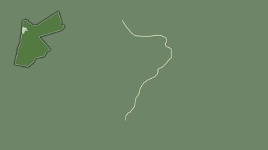 Balqa, Ürdün, çıkarıldı ve izole edildi. Uydu